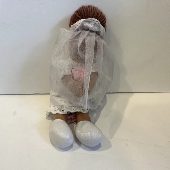 Powell Craft England Bride Cloth Rag Doll Bridal Wedding Veil - Picture 3 of 11